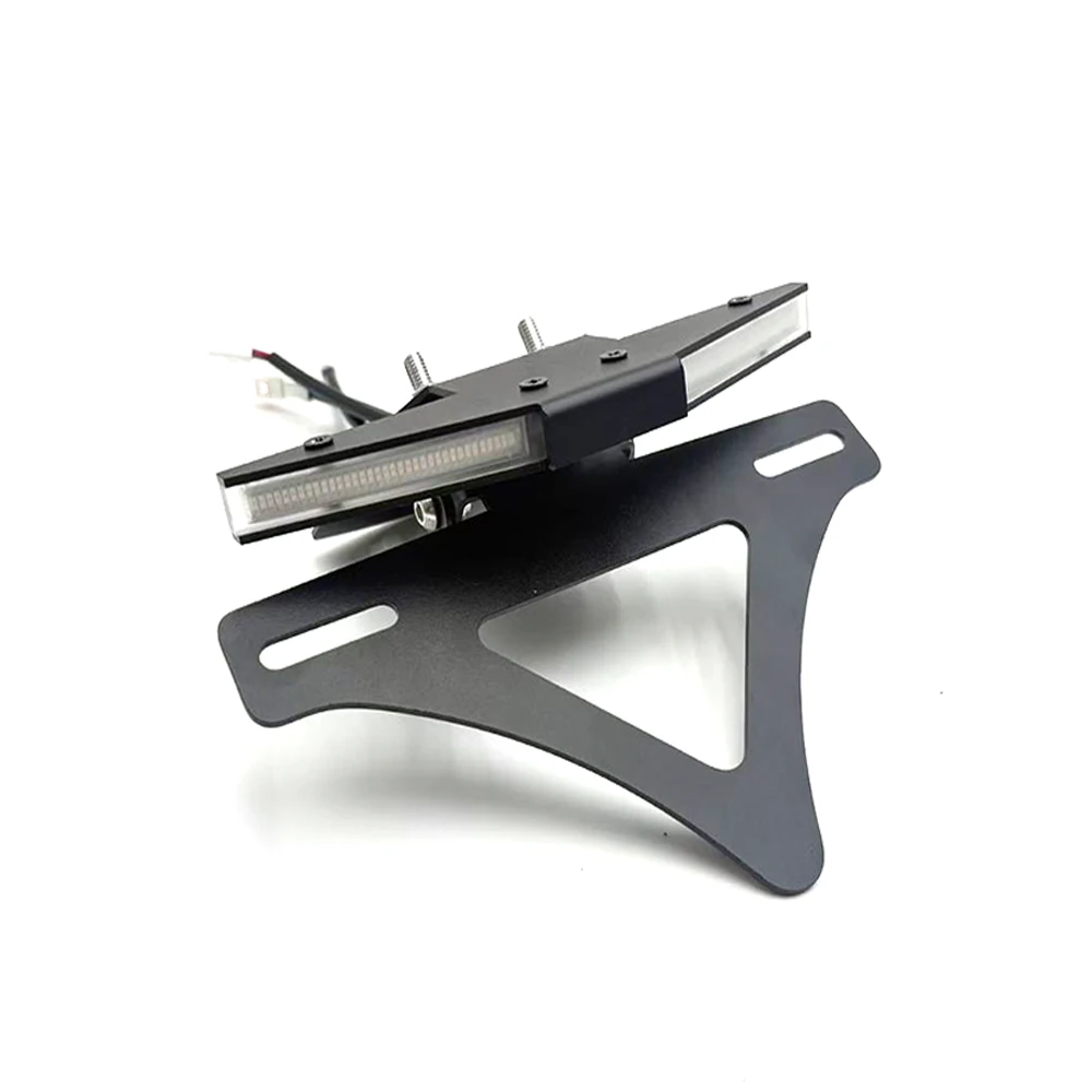 Motorcycle For ZXJC ZXMOTO 500RR 820RR License Plate Holder LED