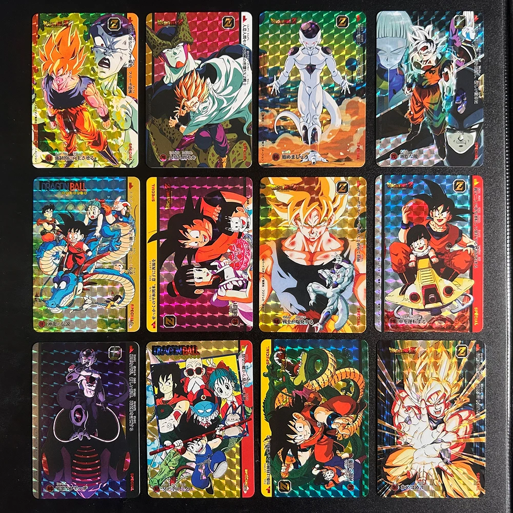 Anime characters Dragon Ball Super Son Goku Son Goten DIY Homemade Xtreme texture toys Collection card Christmas birthday gift view 5