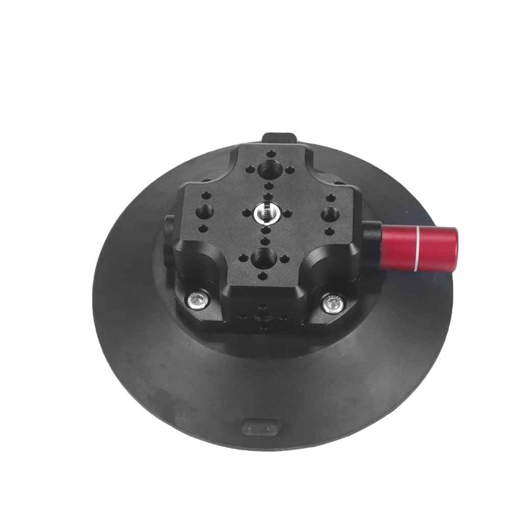Handpumpe Vakuum Saugnapf 1/4 "3/8" ARRI Ortungsloch Kamera Stabilisator Halterung für GoPro DJI LED Auto Auto Lampe Ständer Halterung – Detail 16