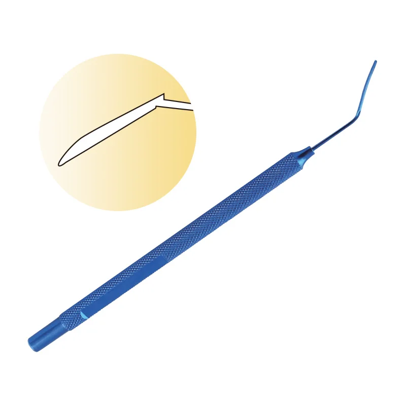 Autoclavable Flap Smoother Ophthalmic Surgical Instrument Titanium Alloy