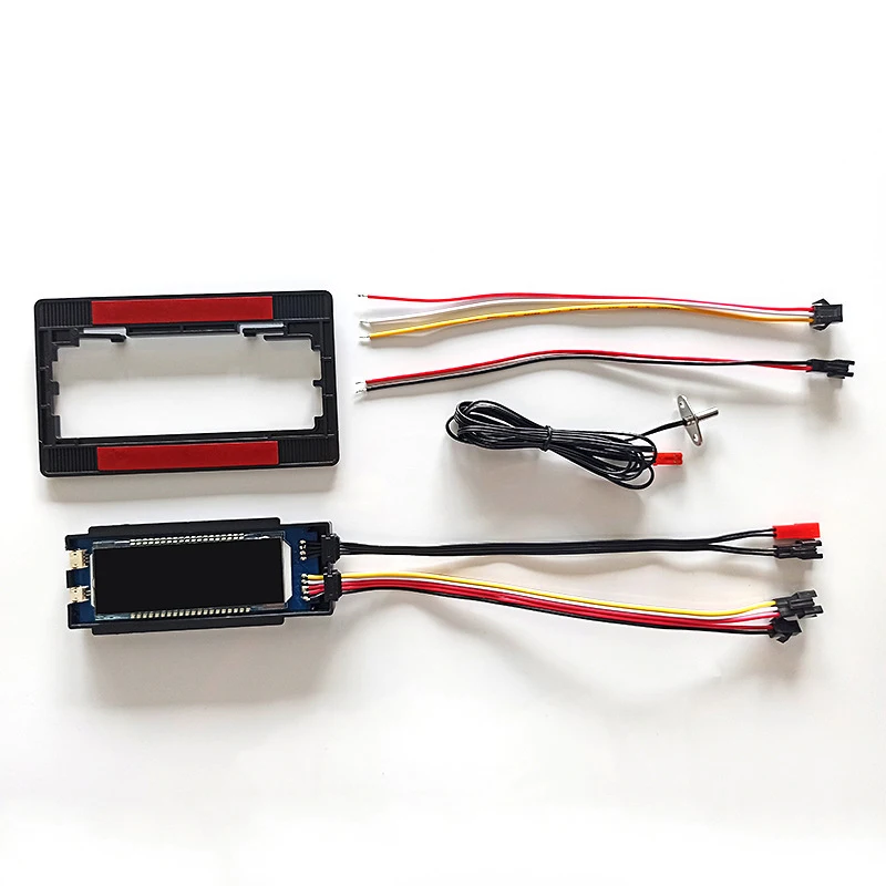 led date time display smart mirror time temperature touch control dimming color temperature sensor switch