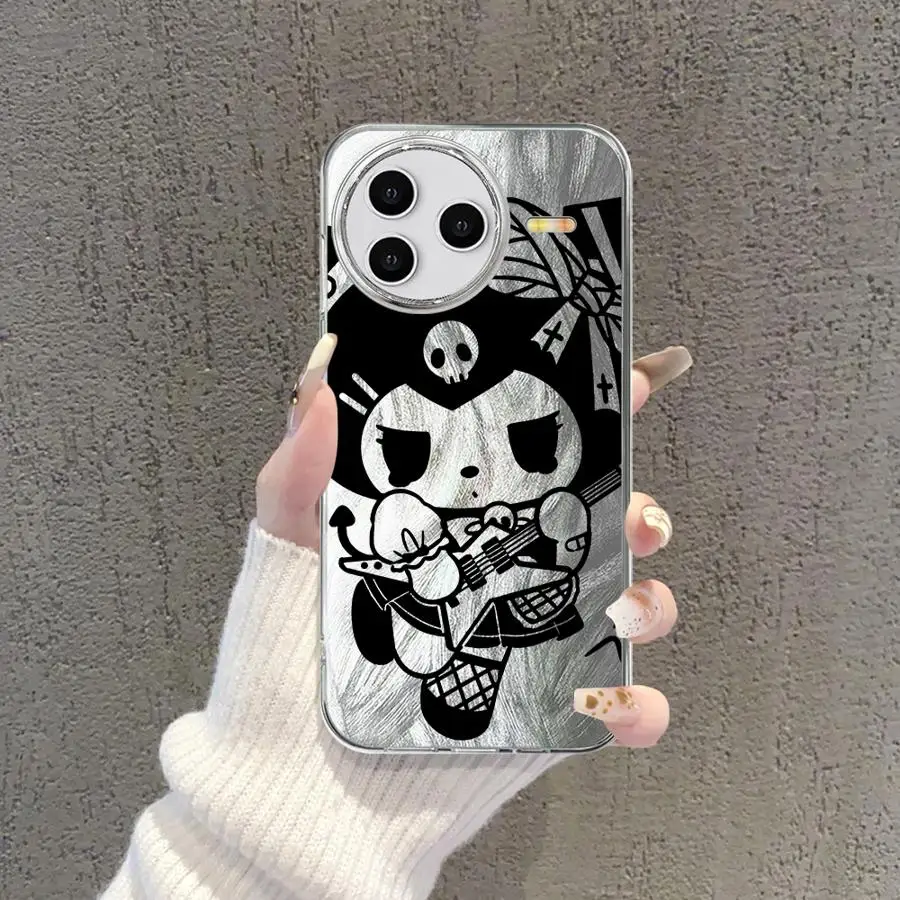 Sanrio Hello Kitty Kuromi Soft Shell Case for Xiaomi Redmi K80 Pro 13C A3x 14C Note 9 10 Pro