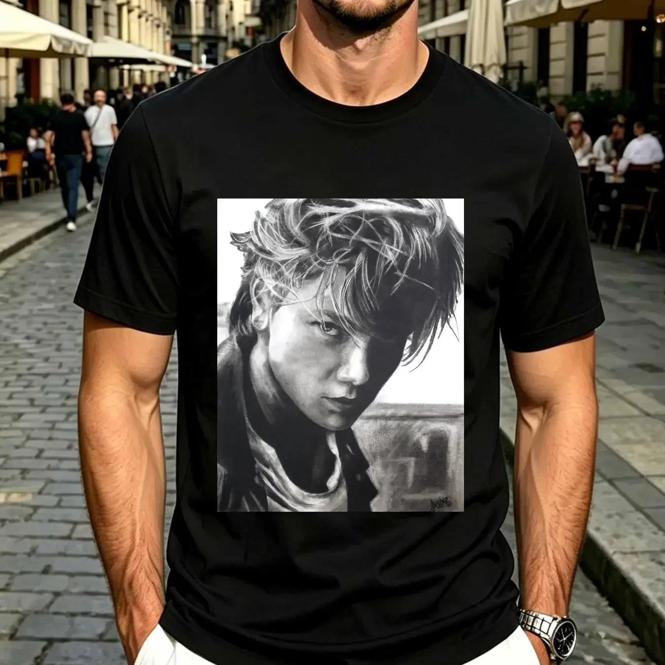 washed T Shirt River Phoenix Vintage For Him and Her Best Express Shipping Available vintage Washed streetwear Casual