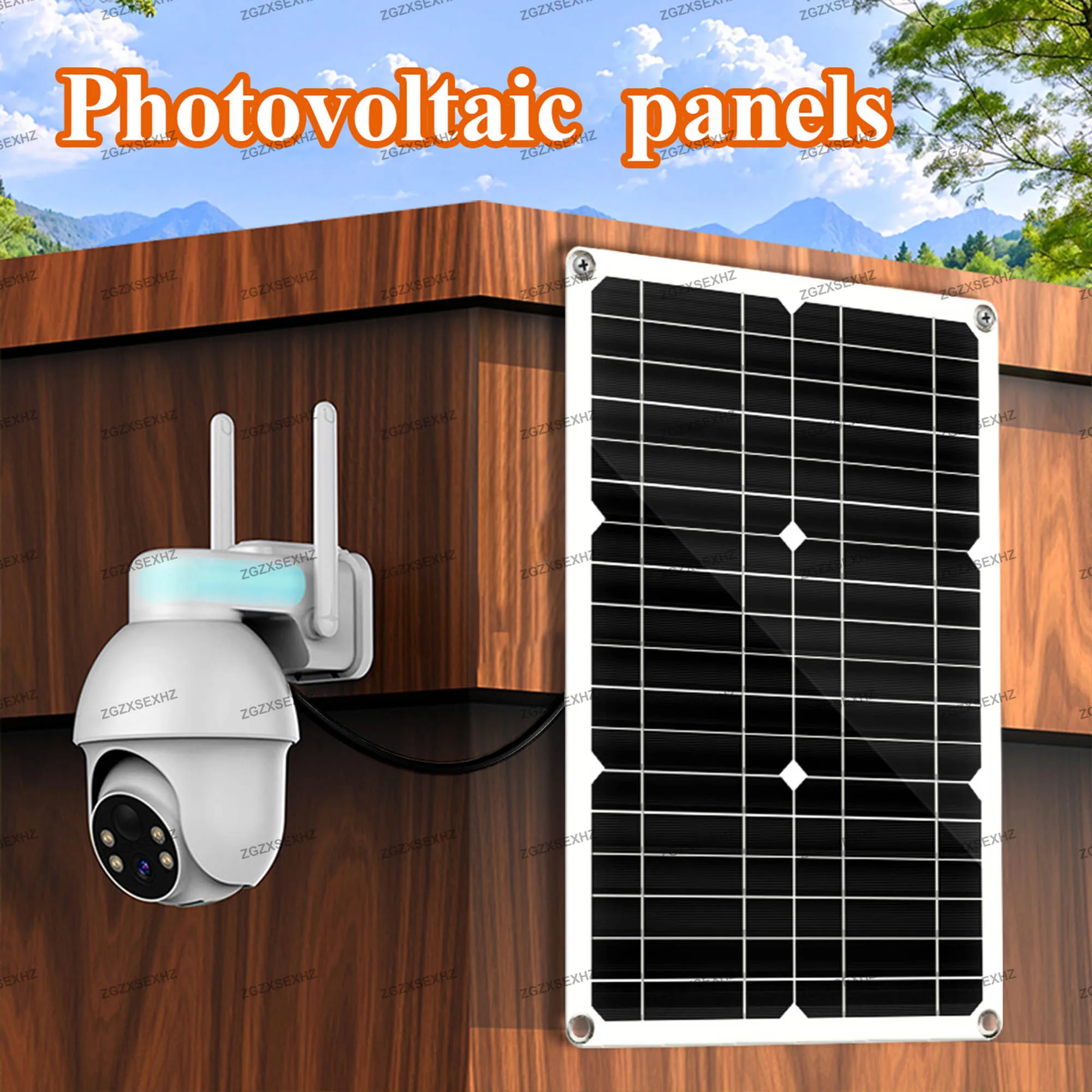 

20W Flexible Bendable Monocrystalline Solar Panel Waterproof Portable Solar Charger for RV Boat Camping Car Yacht Motorhome