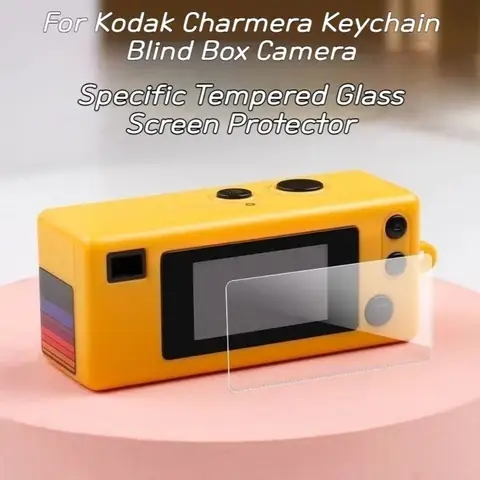 9H for Kodak Camera Tempered Glass Screen Portable Keychain Camera Accessory Display Screen Film Transparent Camera Glass Film