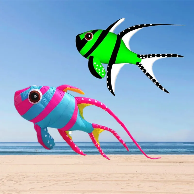 

Fish kites flying kites pendant kites windsocks outdoor fun toys serf steering wheel Outdoor toys Wind power flies windsurfing