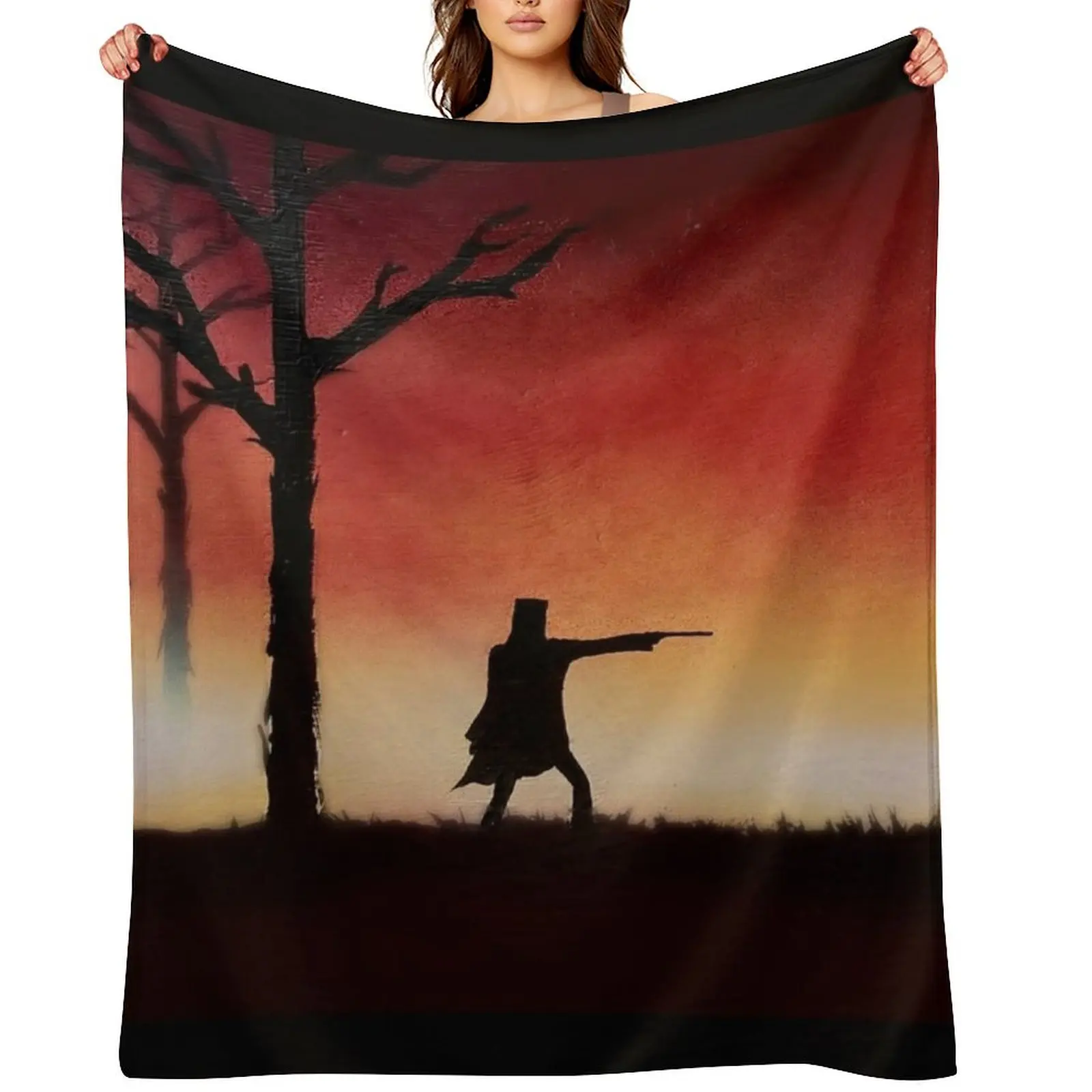

Ned Kelly Throw Blanket Bed covers Flannel warm winter Blankets