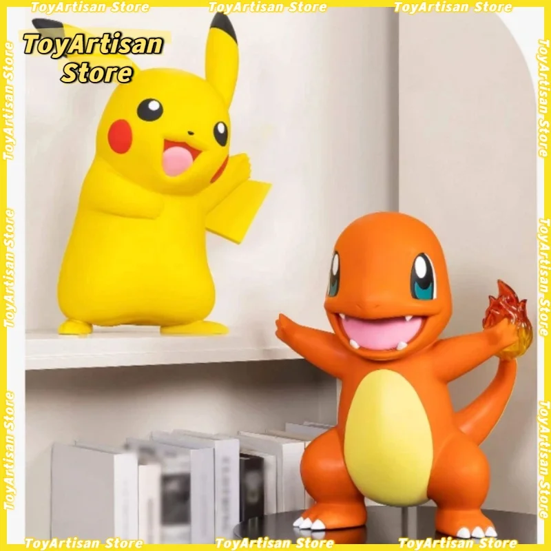 

Funism Captain Pikachu Sylveon Big Size Figure Statue Collectible Toy Large Anime Figure Model Room Decoration Holiday Gifts
