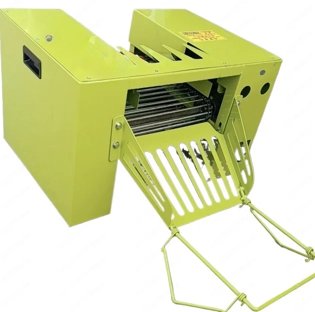 Mini Electric Onion Garlic Root Cutter Garlic Stem Leaf Head Tail Separating Cutting Machine Garlic Root and Stem Cutter