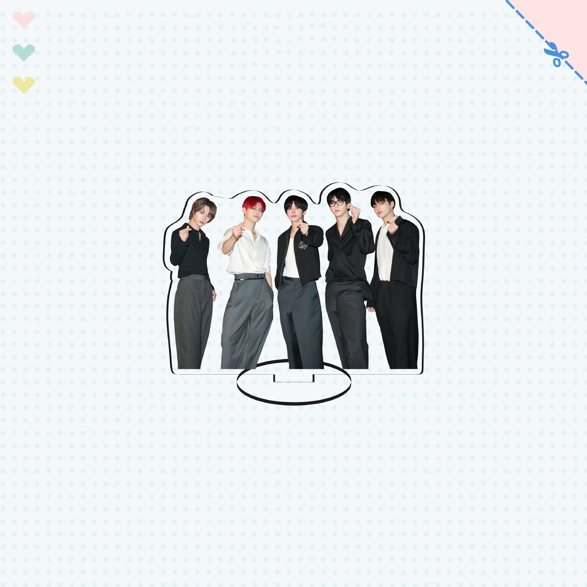 

Kpop BEOMGYU Acrylic Standing Figure Cool Style Desktop Ornament Soobin YEONJUN TAEHYUN HUENINGKAI Stand Modle Fans Collections