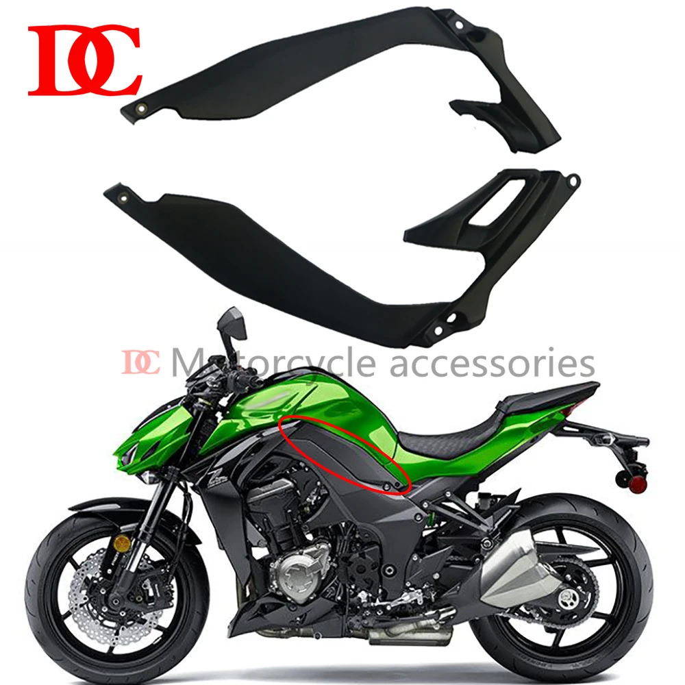 Fuel Tank Side Strip Knee Pads Anti-Skid for Kawasaki Z1000 z1000R 2014 2015 2016 2017 2018 2019 2020 Seat Underside Fairing