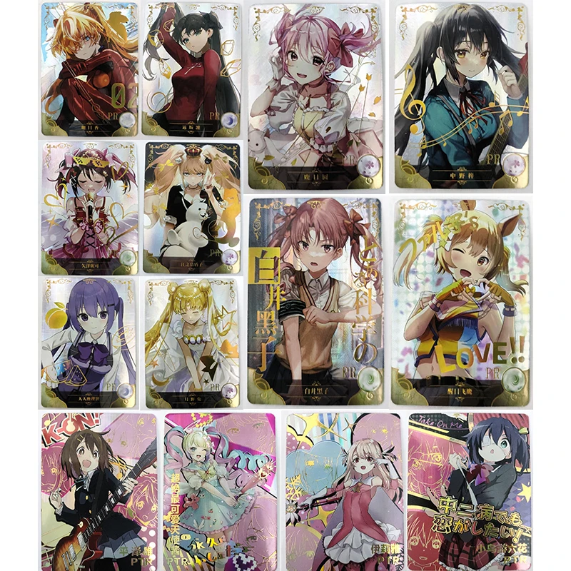 

Anime Goddess Story 2M12 PTR PR Series Collectible Cards Nico Yazawa Takanashi Rikk Christmas Birthday Gift Children's Toys