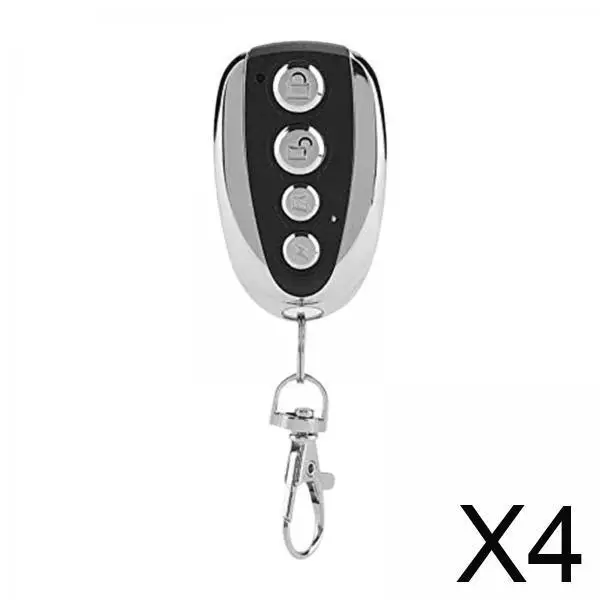 

Easy to Use 433mhz Remoting Control Cloner Black ABS Backup Key for Home Gate Opener Replacement