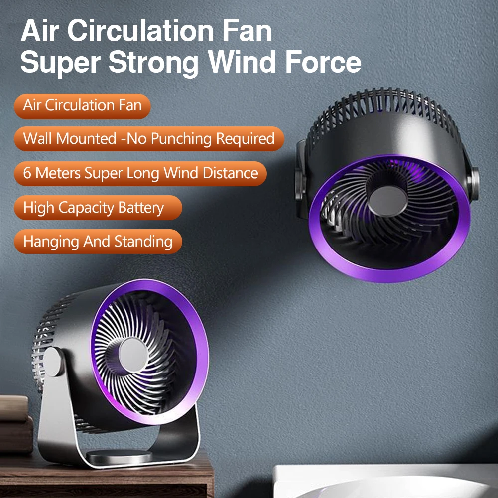 

4000mah Multifunction Electric Fan Rechargeable air circulation Stand Fans Summer Cooling Camping fan Portable air conditioner