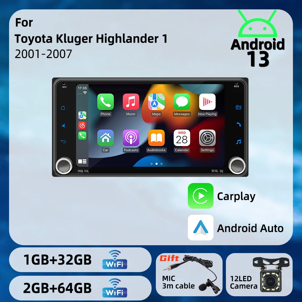 2 Din Car Radio For… - image