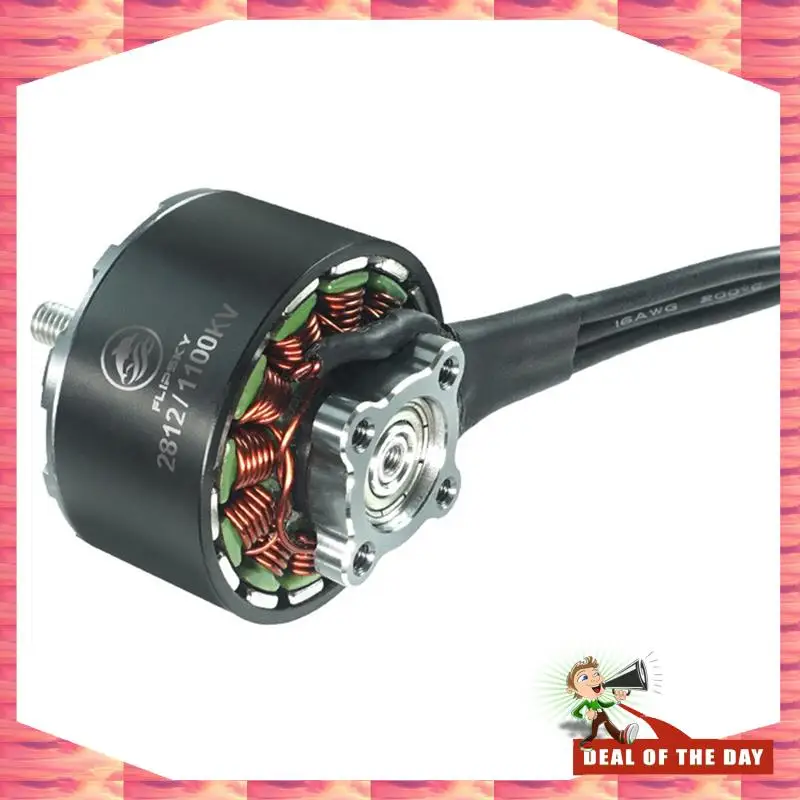 

24-Hour Delivery FLIPSKY 2812 1100KV Brushless Motor 3 Phase 24V 3-8S 1406W For FPV Racing RC Drone Parts Motor