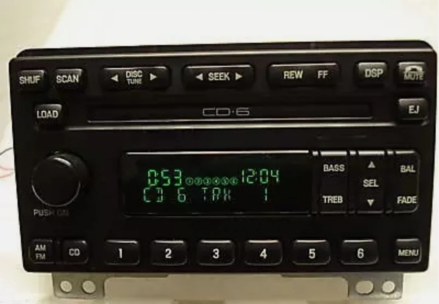 

Экспедиция MERCURY Mountaineer Radio 6, проигрыватель компакт-дисков, стерео 03 05