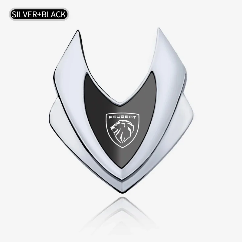 3D Metal Car Body Sticker Emblem Badge Rear Tail Trunk Decal For Peugeot 408 4008 308 3008 Rifter 5008 508 2008 208 301 RCZ