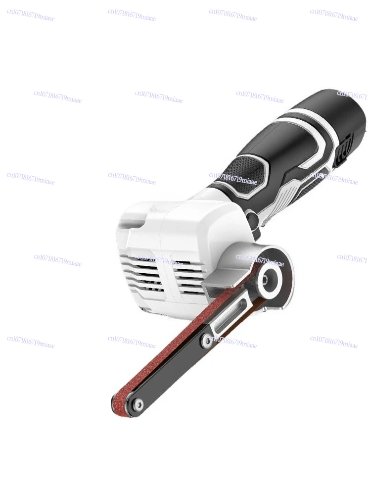 Lithium battery wireless belt machine handheld small grinding and polishing machine sandpaper machine