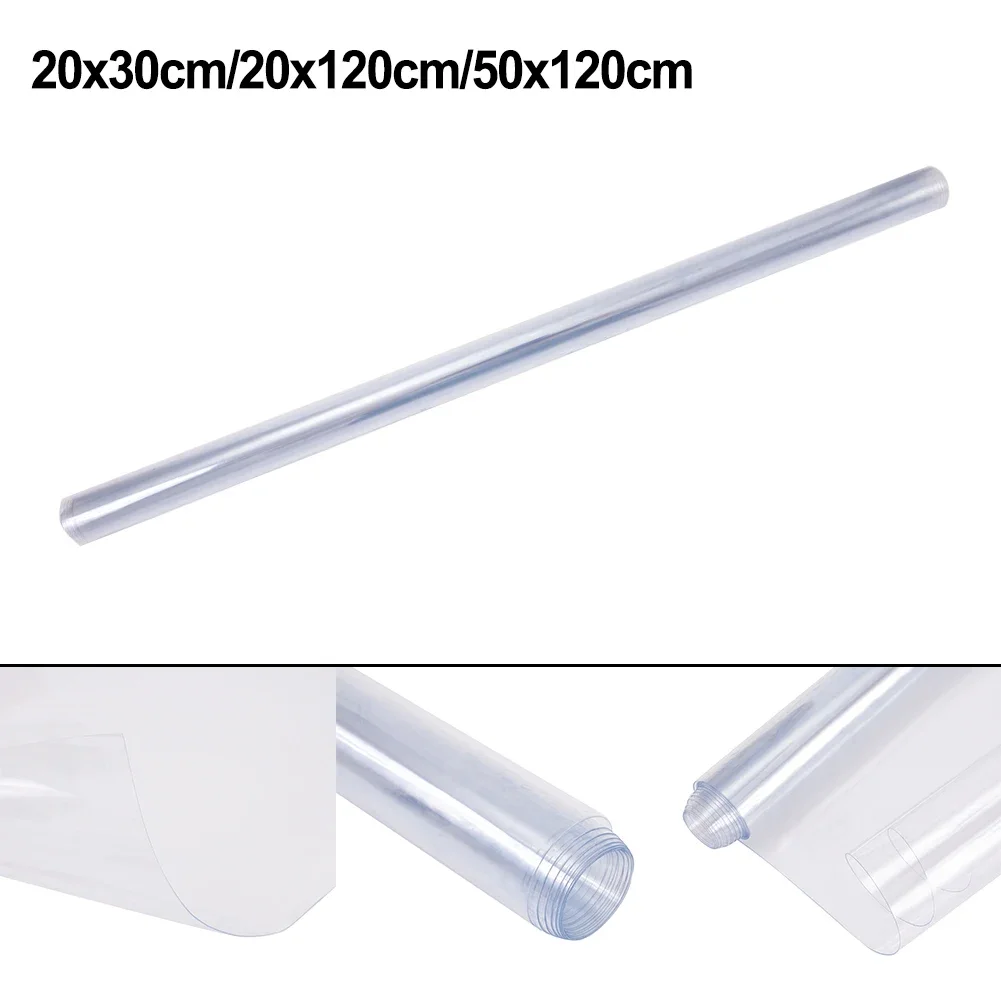 30*20cm Transparent PVC Stoff Weiche Glas Tuch DIY Klar PVC Film Stoff Wasserdichte Flexible Regenschirm Tasche schützende