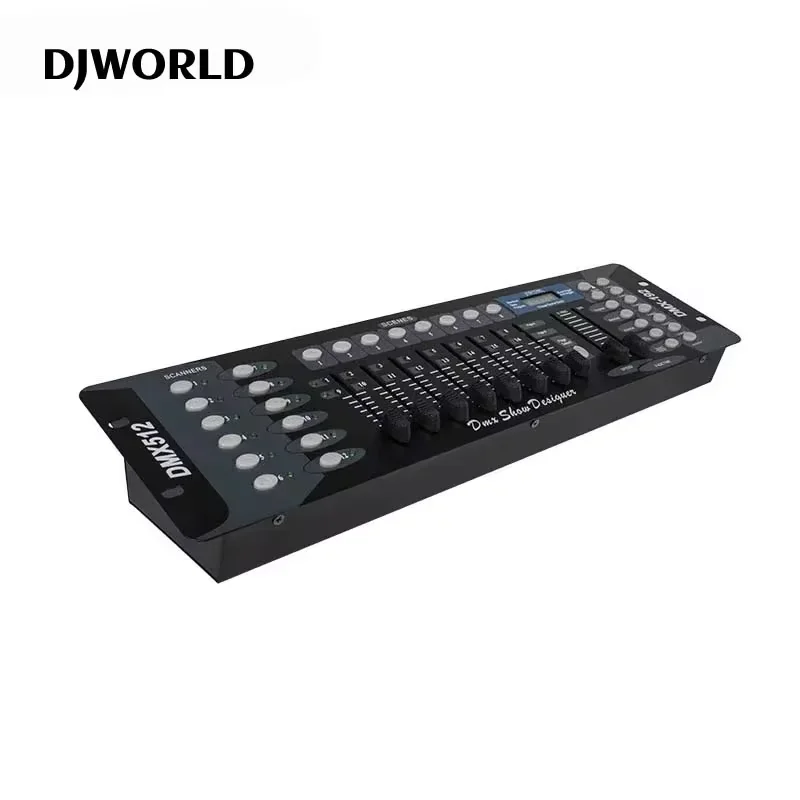 DJWORLD 192 DMX Controller Console Disco Lights Party Nightclub Stage Lighting Moving Head Console DMX DJ Equipment Effects