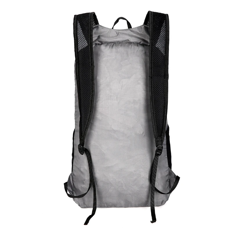 Açık yürüyüş çantası 20L hafif taşınabilir sırt çantası kadın erkek seyahat yürüyüş için katlanabilir su geçirmez katlanır Ultralight paketi