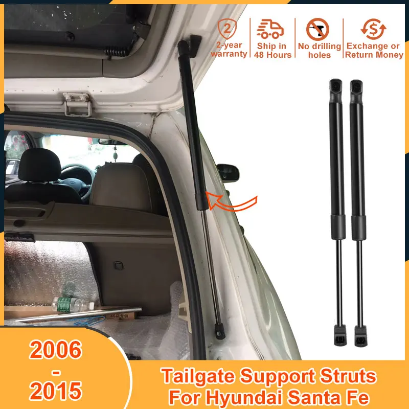 

Tailgate Support for Hyundai Santa Fe 2006-2015 2007 2008 2009 2010 2011 2013 Accessories Shock Absorber Damper Lift Strut Bars