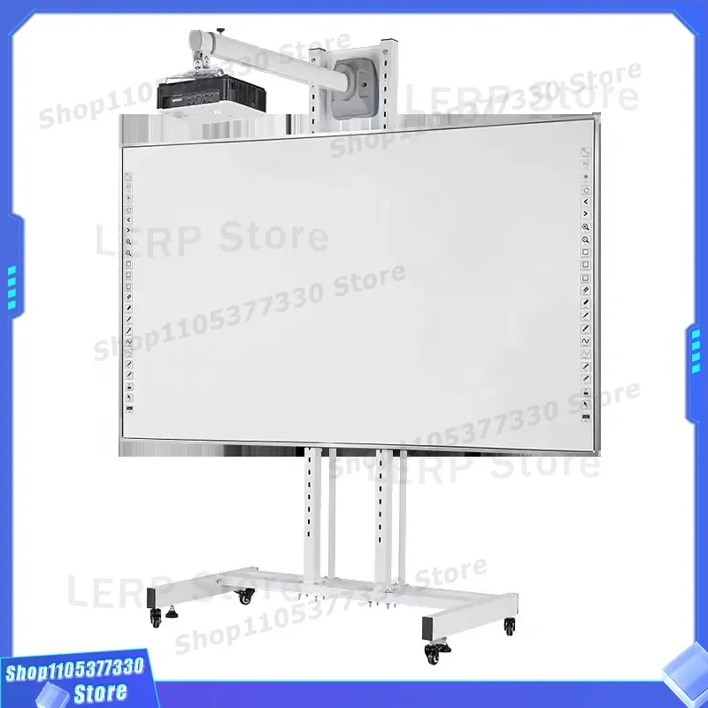 96 Inch Interactive Whiteboard Infrared Touch Smart Board For Meeting Teaching Digital Display Panel Education Office Use