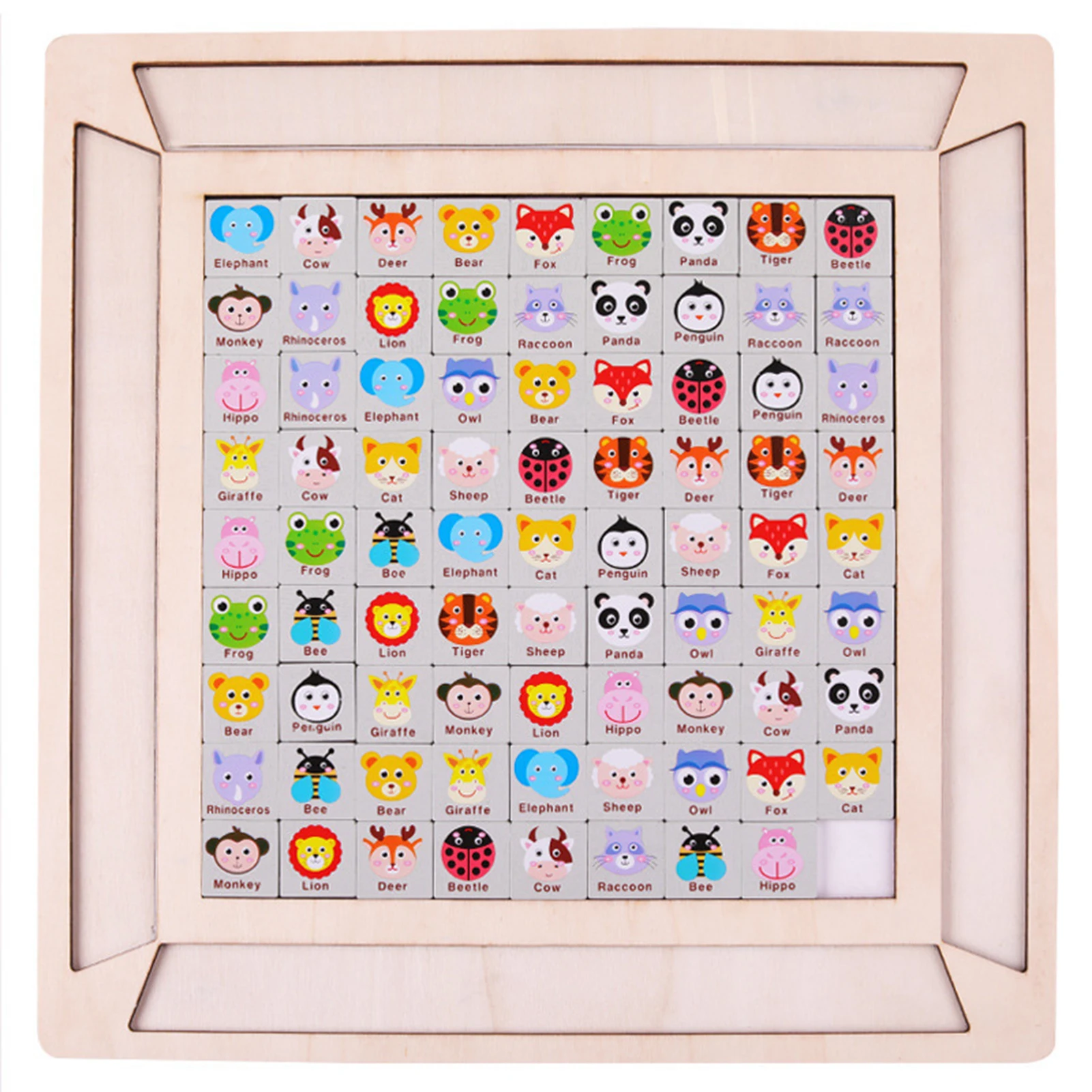 Kids Linking Game Wooden Toy Enlightenment Logical Thinking Training Educational Toys Birthday Gift