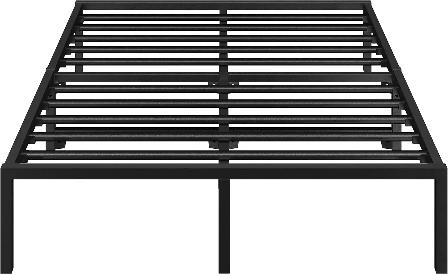 Yaheetech 13 Inch Queen Size Metal Platform Bed Frame Mattress Foundation with Ultra-Durable Steel Slat Support/Easy Assembl