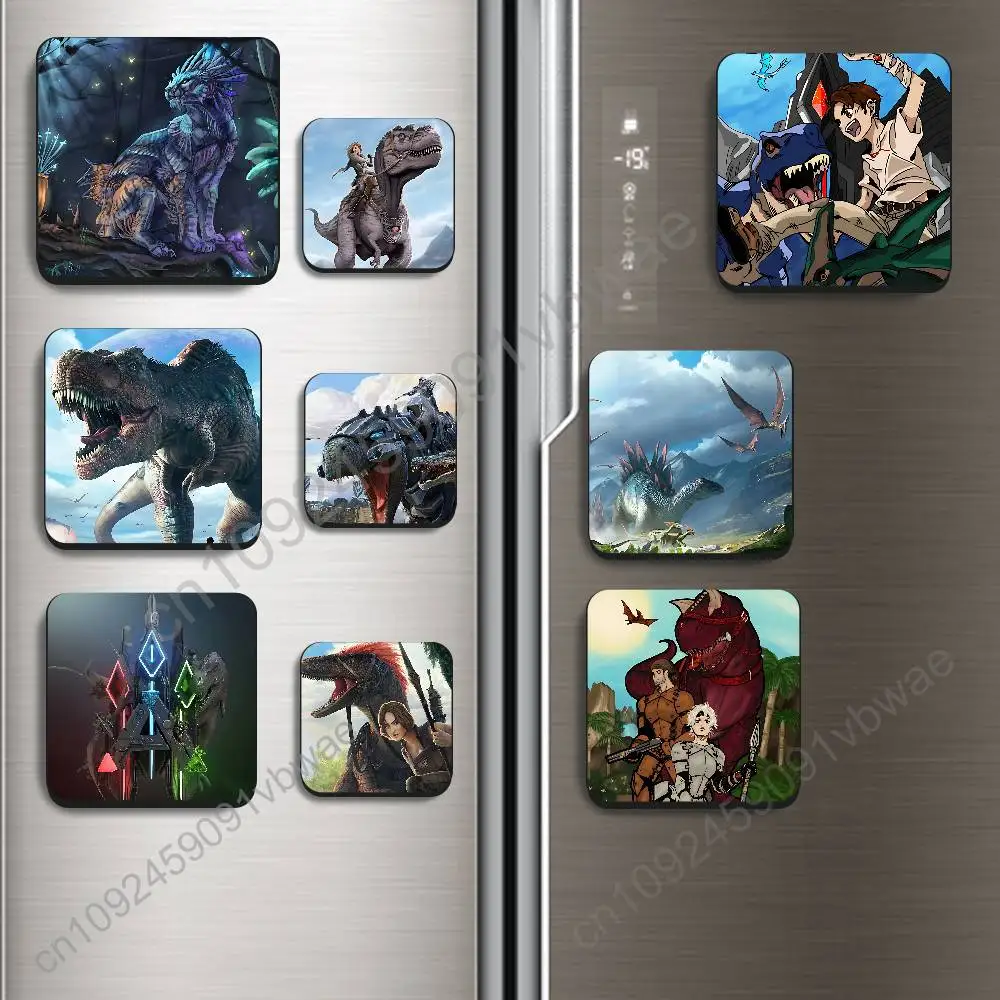 Autocollant magnétique Survival Evolved GAME ARK, aimants pour réfrigérateur, ne se détachent pas, adaptés aux réfrigérateurs, toutes surfaces métalliques, décoration de la maison