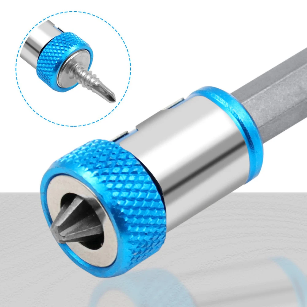 1PCS Universal Magnetic Ring Alloy Magnetic Ring Screwdriver Bits Anti-corrosion Strong Magnetizer Drill Bit Magnetic Ring