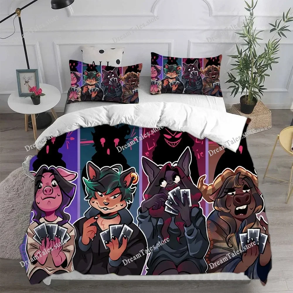 New Game Liar's Bar Bedding Sets Quilt Bed Cover Comforter Duvet Cover Pillow Case Kids Adult Bedroom Decoration Luxury Gift