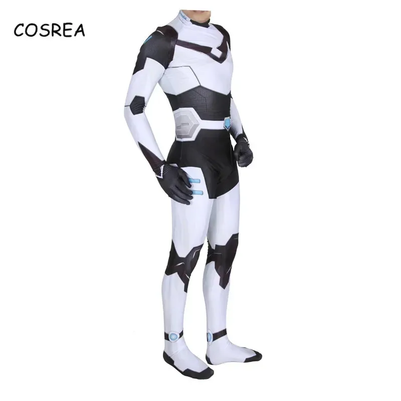 Voltron Cosplay Difensore dell'Universo Tutina per adulti Full Body Spandex Costume Costumi di Halloween per uomo Zentai Body