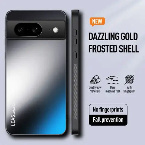 Pour Google Pixel 6A antichoc AG givré souple TPU + PC mat couverture arrière pour Google Pixel 6A Pixel6A Coque de téléphone Coque