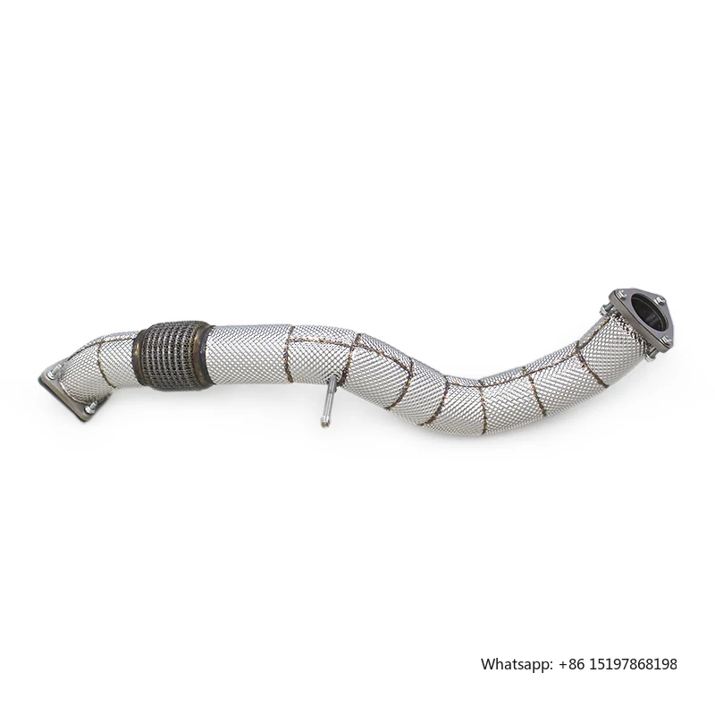 

BK Downpipe With Heat Shield for Honda CIVIC Type R/Type-R FL5 2.0T 2023+ Stainless Steel Exhaust Pipes