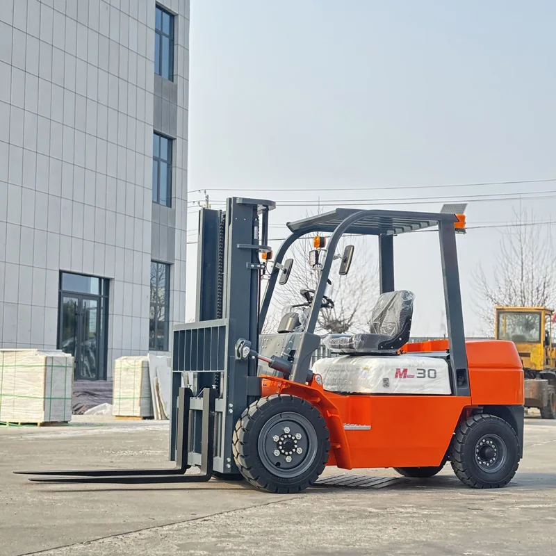Forklift 3ton Heavy Duty Hydraulic System Forklift Diesel High Power Engine for Warehouse Factory Logistics Cargo Lifting