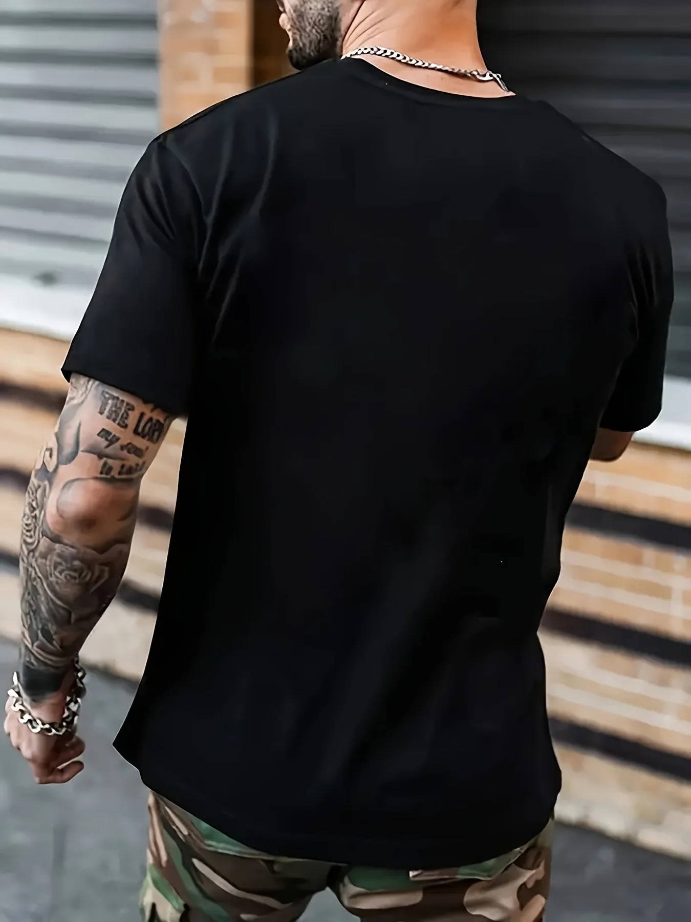 1pcs Men's T-Shirts 2026 Summer Short Sleeve Breathable Solid Color T Shirts T-Shirt Crewneck Polyester image 2