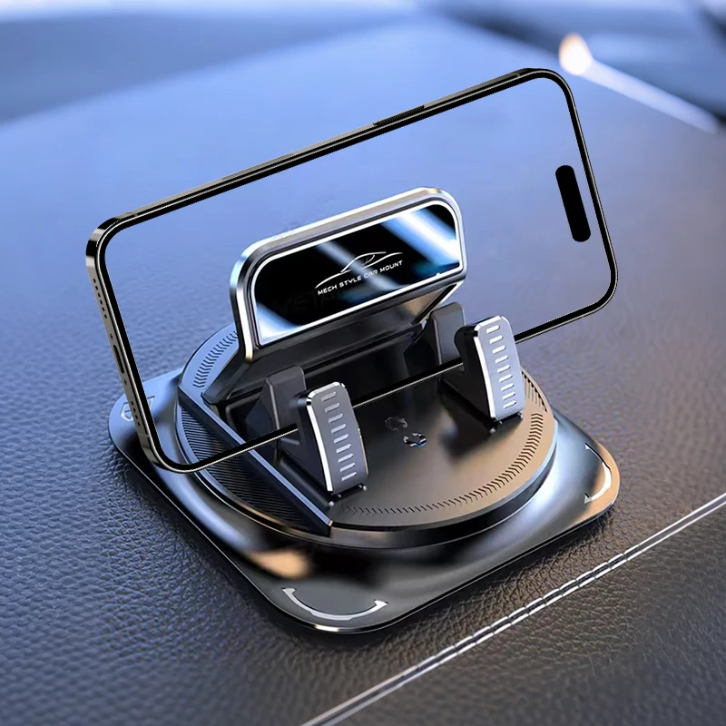 2026 new Car Phone Mount Anti Slip Silicone Dashboard Phone Holder 360-Degree Free Rotation Universal Head-Up Navigation Holder