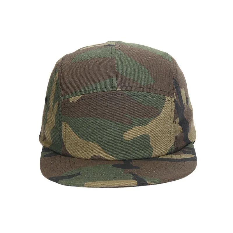Fedoryn Custom Embroidery Flying Cap Cotton 5-panel Camping Hat Flat Brim Baseball Cap Design Print Skateboard Cap Wholesale