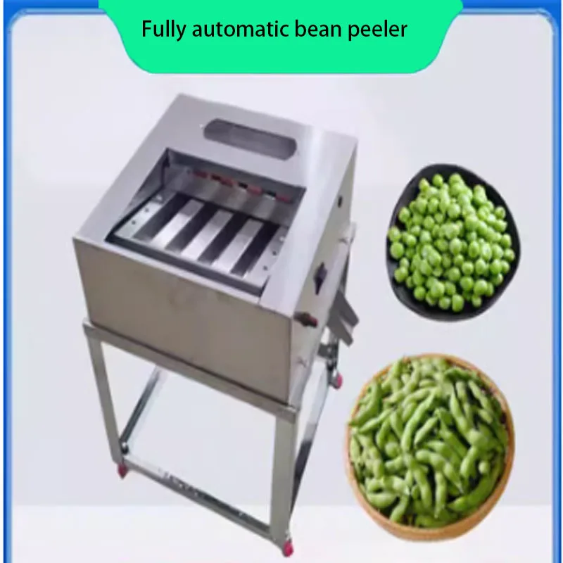 Semi-automatic Edamame Peeler Machine Green Soy Bean Peeling Machine Edamame Shell Removing Machine Pea Sheller Machine