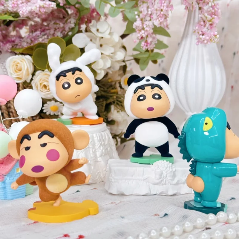 

52TOYS BLIND BOX Crayon Shinchan Animal ChaChaCha, Mystery Box, random Box, Anime Figure Desktop Decoration, Gift for Anime Fans