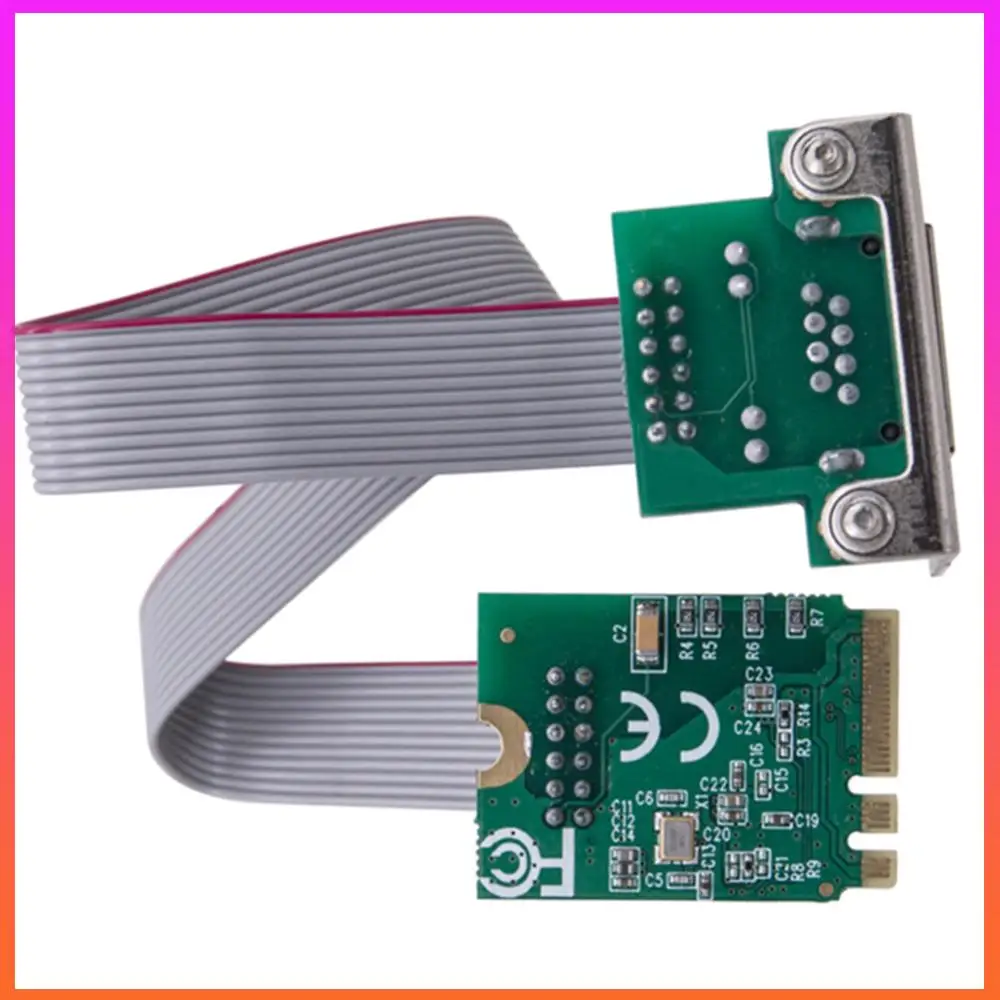 Kartu Jaringan M.2 10/100/1000Mbps Gigabit LAN Card Port Tunggal RJ45 M.2 A+E Adaptor Ethernet Chip RTL8111H untuk Windows Linux