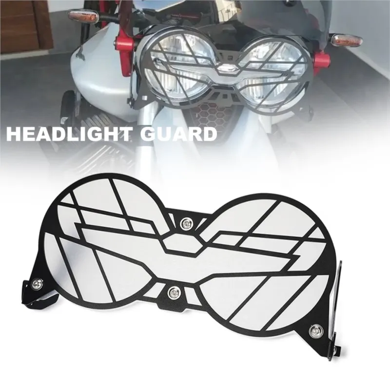 For Moto Guzzi V85 TT Motorcycle Flipable Headlight Protector Grille Guard Cover V85TT V 85TT V 85 TT Accessories