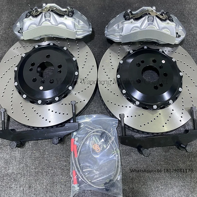 

PSP Tuning Auto Brake Parts Sport Modified Racing Brake Caliper 6 Pot Big Front Brake Disc Kits Old C63 AMG6 6 Piston Aluminum