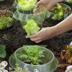 1pcs Slug Protection Vegetables Covers Plant Snail Collar Guard Garden Reusable Save Water Slug Flower Pot