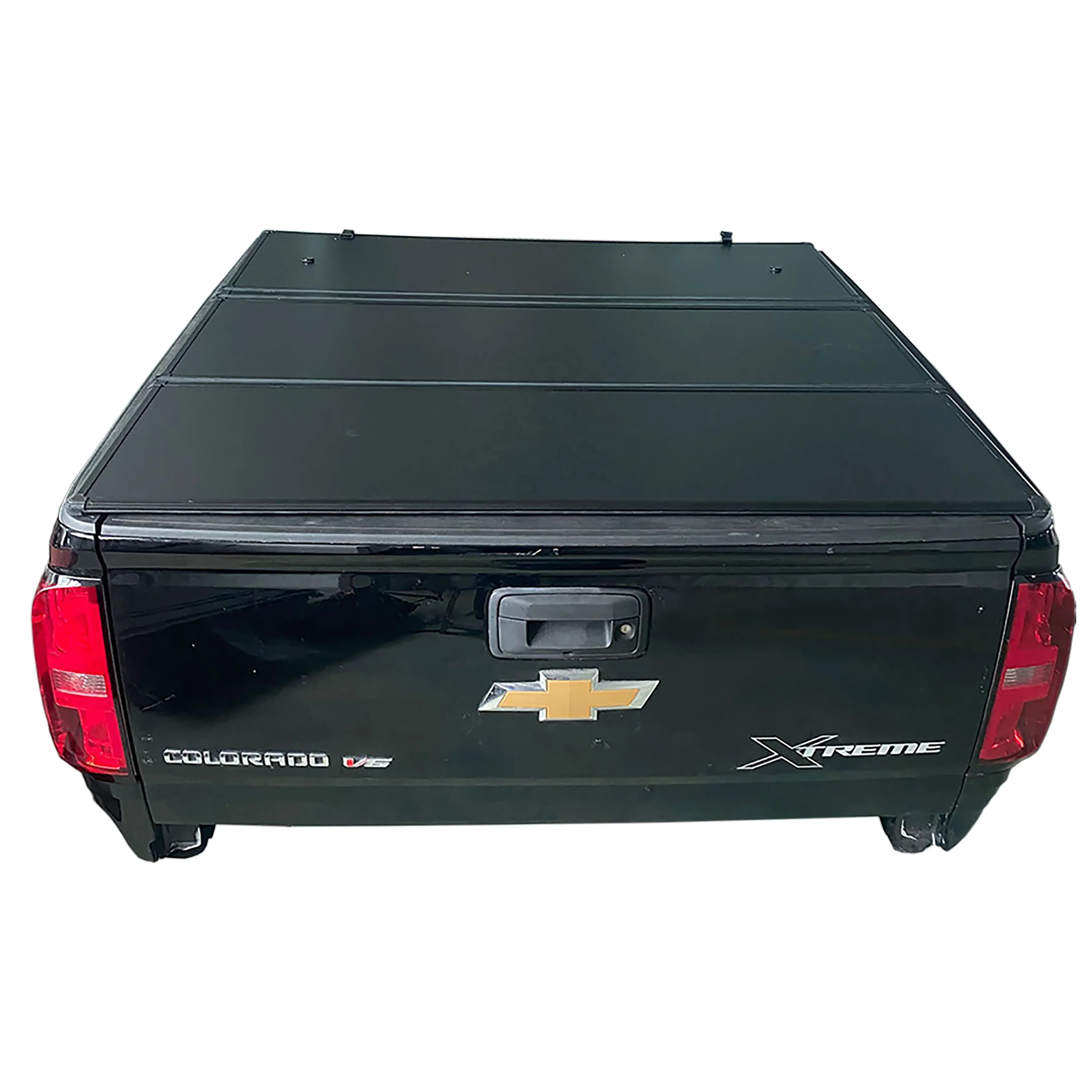 Hard Trifold Tonneau cover, patented  Hard Tri-fold with thin aluminum honeycomb panel tonneau cover