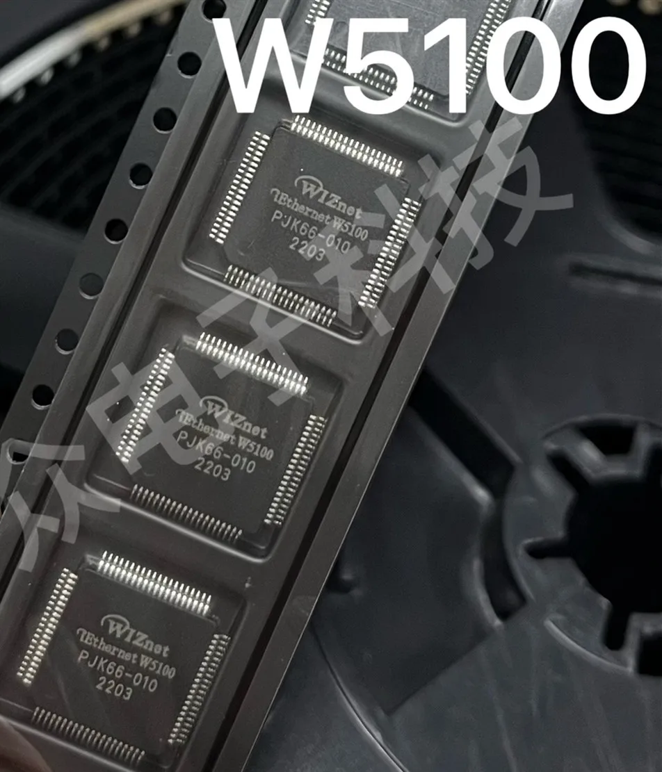 2PCS~100PCS/LOT  W5100  QFP80  NEW ORIGINAL