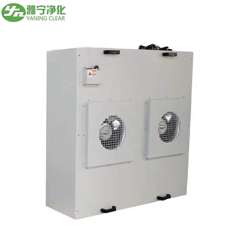 Dual Blower FFU (Fan Filter Unit) For Clean Rooms HEPA Air Cleaning Equipment With Two Fans
