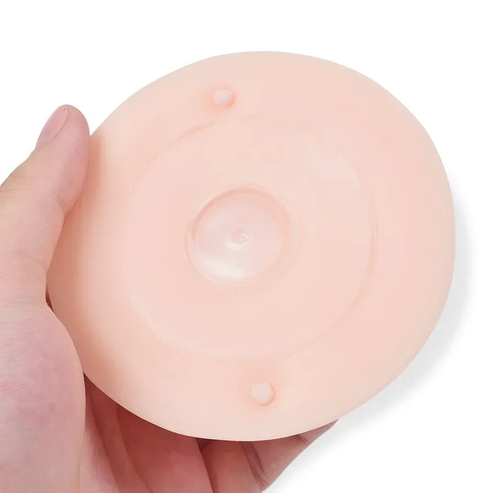 

1pcs High Quality Silicone Tattoo Areola Practicing Skin Fake Breasts with Tips Chest Pleural Mould for Tattoo Accesories